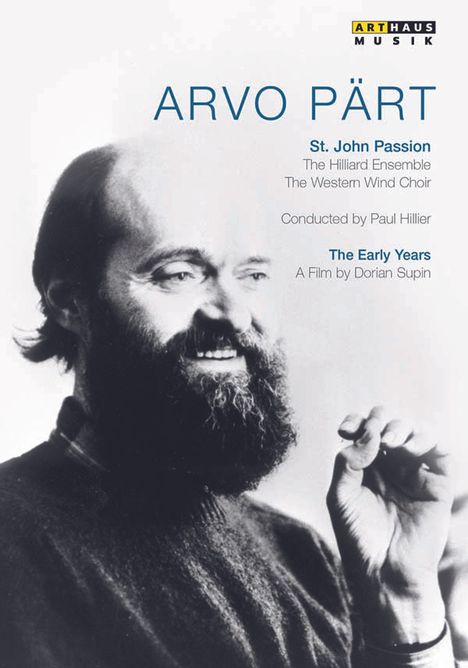 Arvo Pärt (geb. 1935): Passio Domini Nostri (Johannes-Passion), DVD