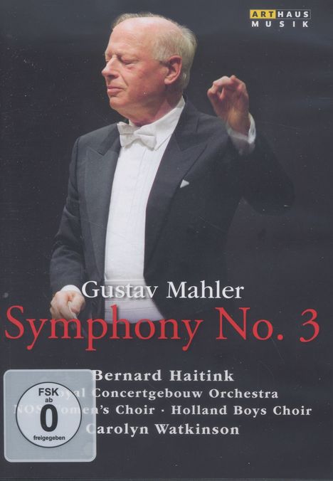 Gustav Mahler (1860-1911): Symphonie Nr.3, DVD