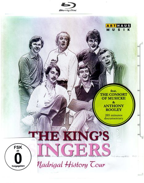 King's Singers - Madrigal History Tour (Dokumentation), Blu-ray Disc