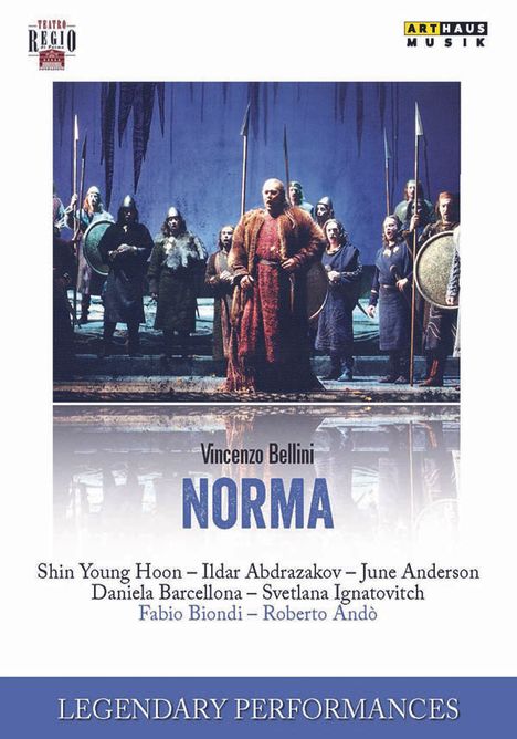 Vincenzo Bellini (1801-1835): Norma, 2 DVDs