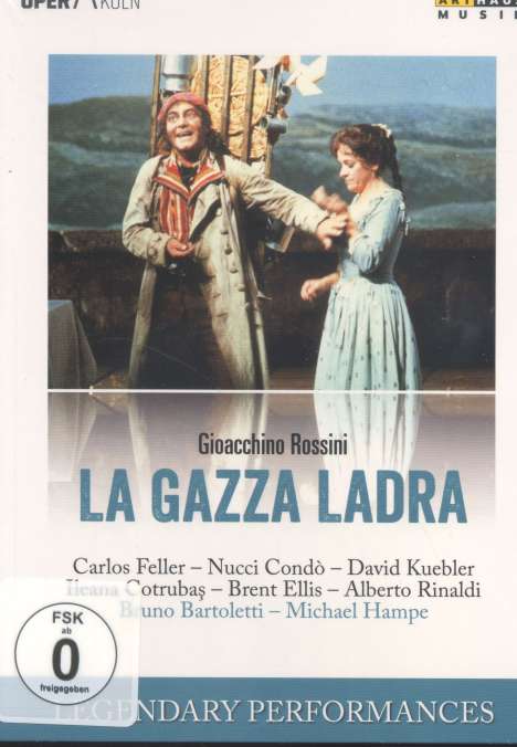 Gioacchino Rossini (1792-1868): La Gazza Ladra (Die diebische Elster), DVD