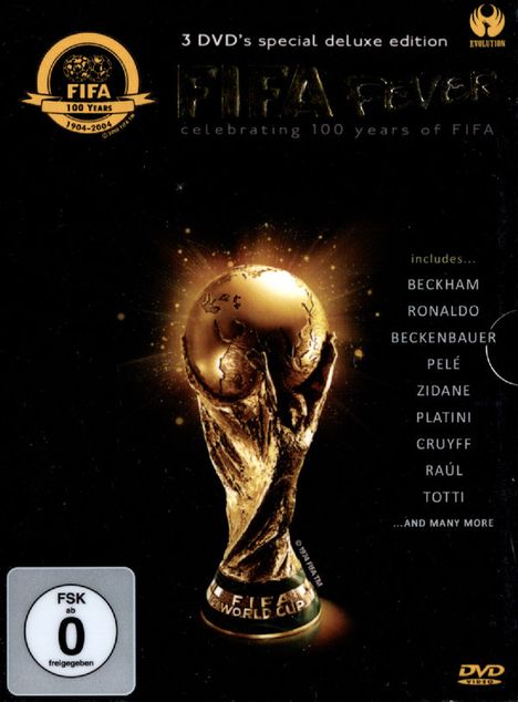 Fußball: FIFA Fever - 100 Years of FIFA, 3 DVDs