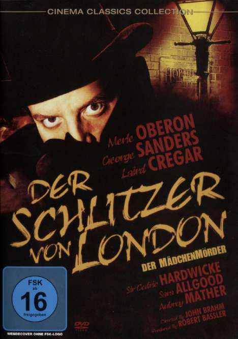 Der Schlitzer von London, DVD