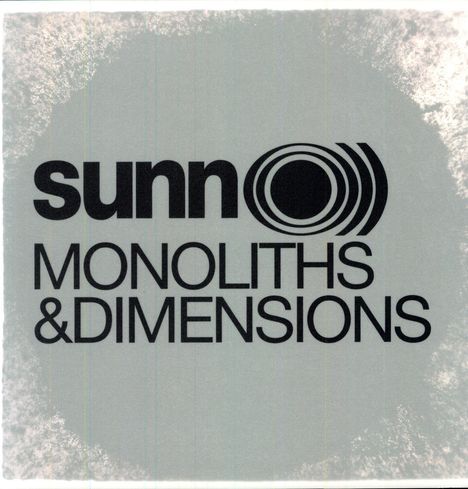 Sunn O))): Monoliths And Dimensions (180g), 2 LPs
