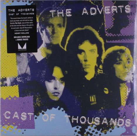 Adverts: Cast Of Thousands, LP