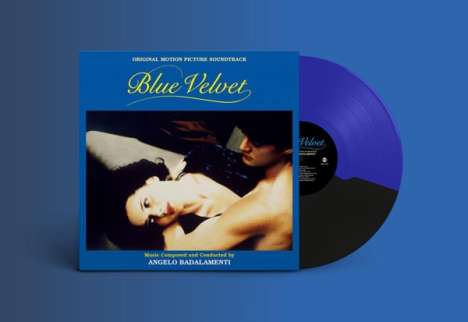 Angelo Badalamenti (geb. 1937): Filmmusik: Blue Velvet (Limited Edition) (Blue/Black Split Vinyl), LP