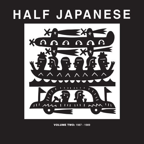 Half Japanese: Volume Two: 1987-1989, 3 CDs