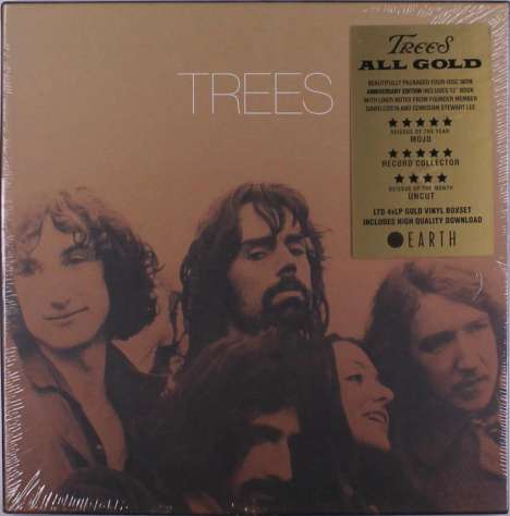 Trees: Trees (50th Anniversary) (remastered) (Limited Edition) (Gold Vinyl), 4 LPs