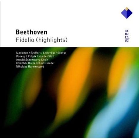 Ludwig van Beethoven (1770-1827): Fidelio op.72 (Ausz.), CD