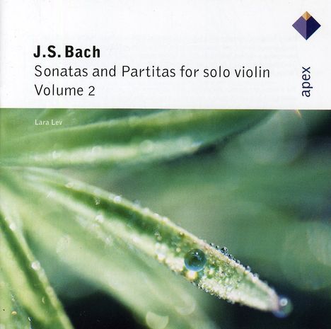 Johann Sebastian Bach (1685-1750): Sonaten &amp; Partiten für Violine Vol.2, CD