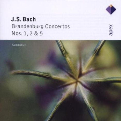 Johann Sebastian Bach (1685-1750): Brandenburgische Konzerte Nr.1,2,5, CD