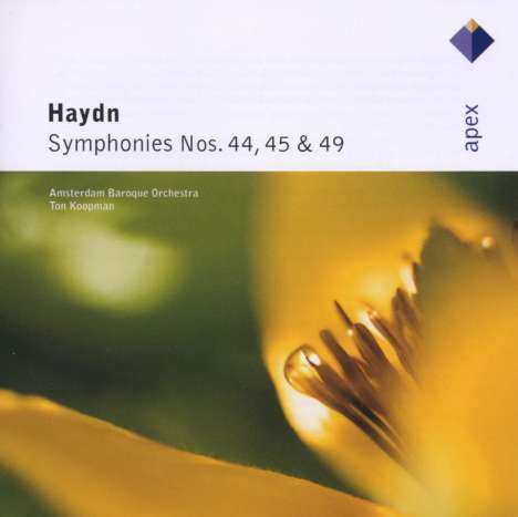 Joseph Haydn (1732-1809): Symphonien Nr.44,45,49, CD