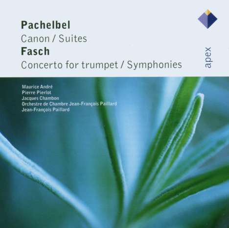 Johann Friedrich Fasch (1688-1758): Symphonien G-Dur &amp; A-Dur, CD