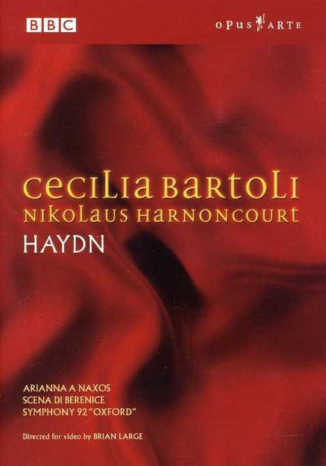 Joseph Haydn (1732-1809): Cecilia Bartoli Sings Haydn, DVD