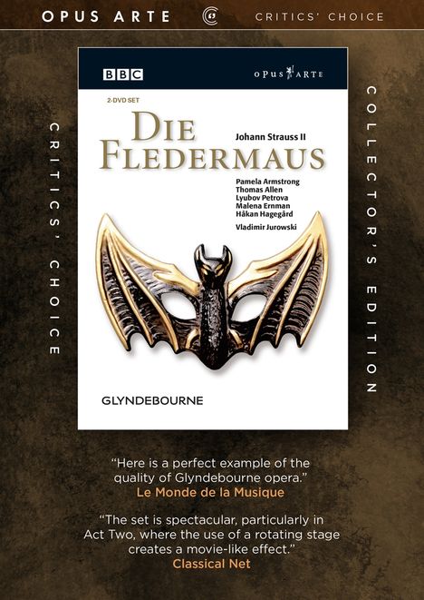 Johann Strauss II (1825-1899): Die Fledermaus, DVD