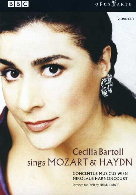 Mozart / Haydn: Cecilia Bartoli sings Mozart &amp; Haydn, 2 DVDs