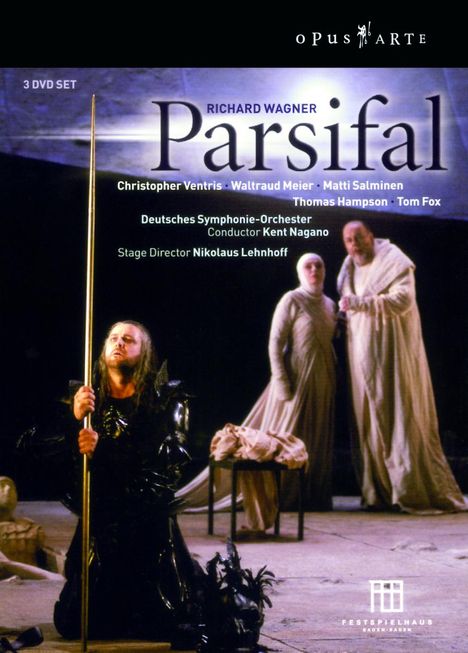 Richard Wagner (1813-1883): Parsifal, 3 DVDs