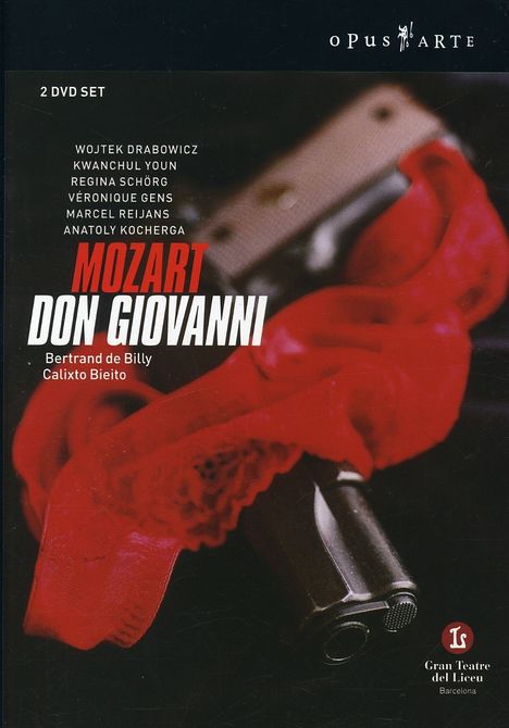 Wolfgang Amadeus Mozart (1756-1791): Don Giovanni, 2 DVDs