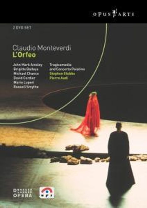 Claudio Monteverdi (1567-1643): L'Orfeo, 2 DVDs
