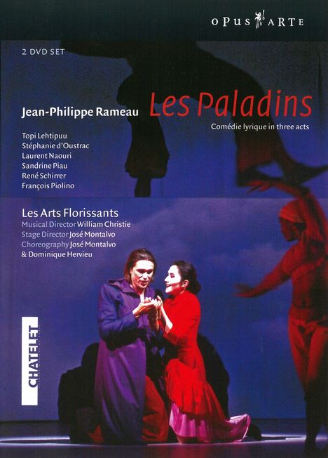 Jean Philippe Rameau (1683-1764): Les Paladins, 2 DVDs