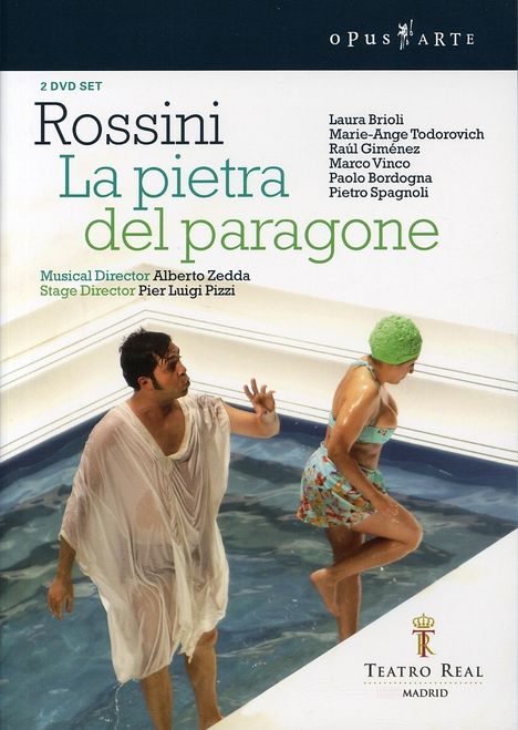 Gioacchino Rossini (1792-1868): La Pietra del Paragone, 2 DVDs
