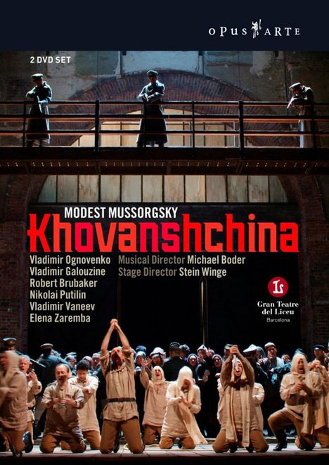 Modest Mussorgsky (1839-1881): Chowanschtschina, 2 DVDs
