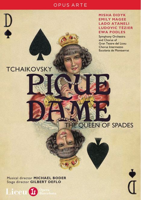 Peter Iljitsch Tschaikowsky (1840-1893): Pique Dame, 2 DVDs