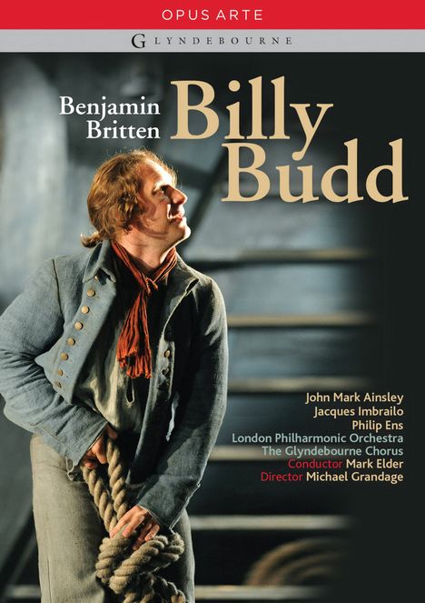 Benjamin Britten (1913-1976): Billy Budd op.50, 2 DVDs