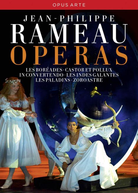 Jean Philippe Rameau (1683-1764): 5 Opern-Gesamtaufnahmen (DVD), 11 DVDs