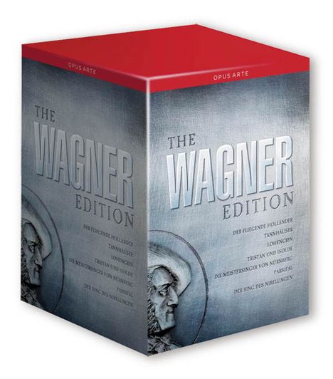 Richard Wagner (1813-1883): The Wagner Edition (OpusArte / 25DVDs), 25 DVDs