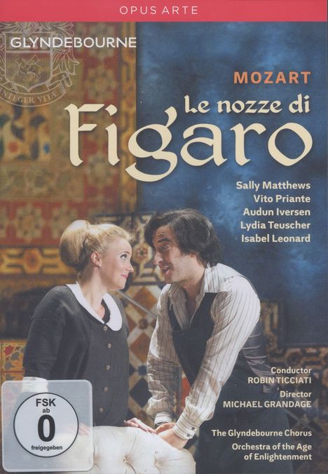 Die Hochzeit des Figaro, 2 DVDs