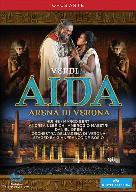 Giuseppe Verdi (1813-1901): Aida, DVD