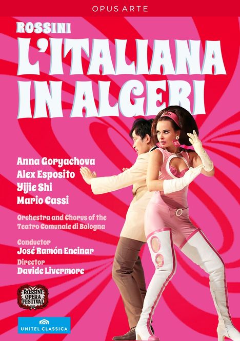 Gioacchino Rossini (1792-1868): L'Italiana in Algeri, DVD