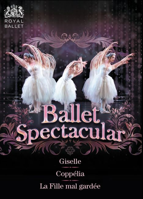 Royal Ballet Covent Garden - Ballet Spectacular, 3 DVDs