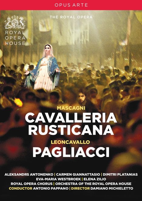 Pietro Mascagni (1863-1945): Cavalleria Rusticana, DVD