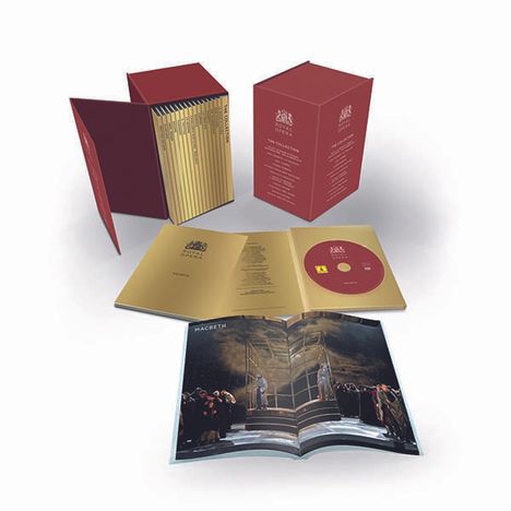 The Royal Opera Collection (15 Opern-Gesamtaufnahmen), 22 DVDs