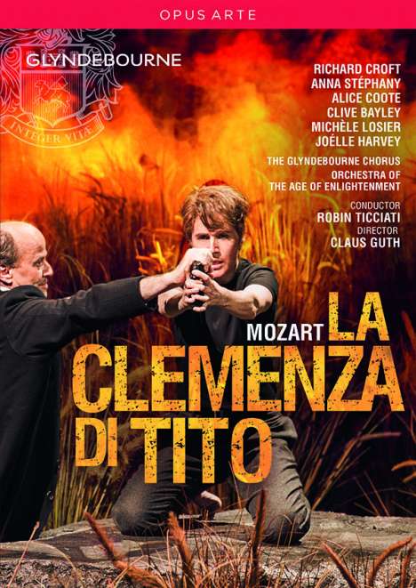 Wolfgang Amadeus Mozart (1756-1791): La Clemenza di Tito, DVD