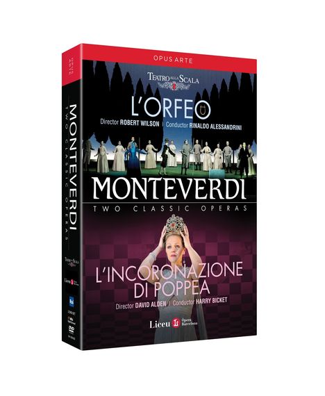 Claudio Monteverdi (1567-1643): L'Orfeo, 2 DVDs