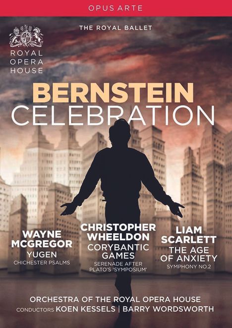 The Royal Ballet - Bernstein Celebration (3 Ballette), DVD
