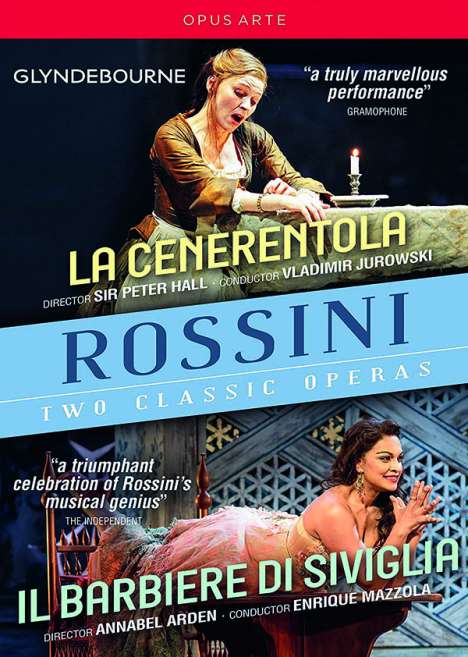 Gioacchino Rossini (1792-1868): Der Barbier von Sevilla, 3 DVDs