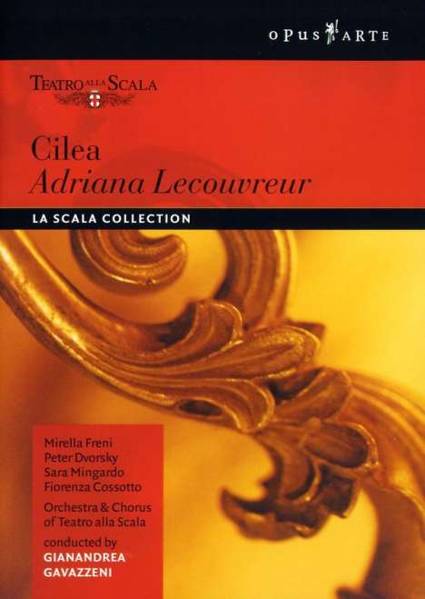Francesco Cilea (1866-1950): Adriana Lecouvreur, DVD