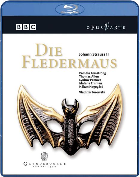 Johann Strauss II (1825-1899): Die Fledermaus, Blu-ray Disc