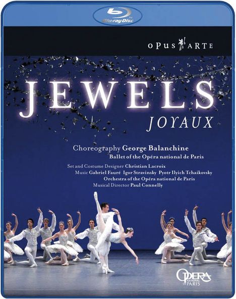Ballet de l'Opera National de Paris - Jewels (Blu-ray), Blu-ray Disc
