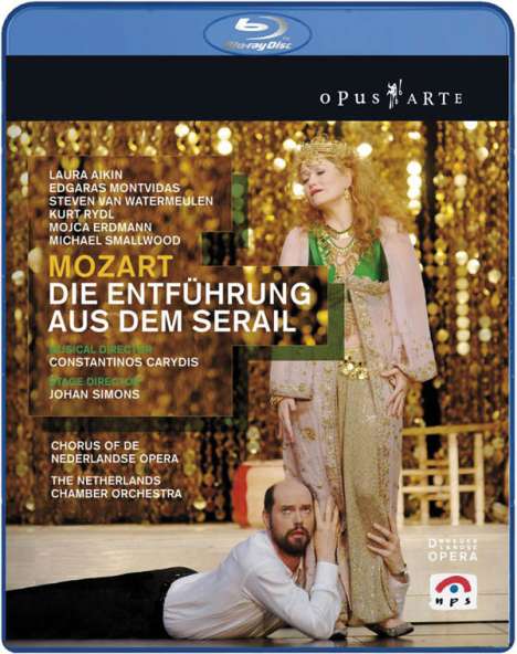 Wolfgang Amadeus Mozart (1756-1791): Die Entführung aus dem Serail, Blu-ray Disc