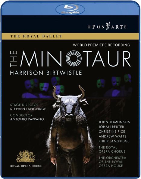 Harrison Birtwistle (1934-2022): The Minotaur, Blu-ray Disc