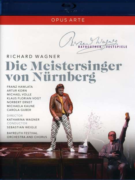 Richard Wagner (1813-1883): Die Meistersinger von Nürnberg, Blu-ray Disc