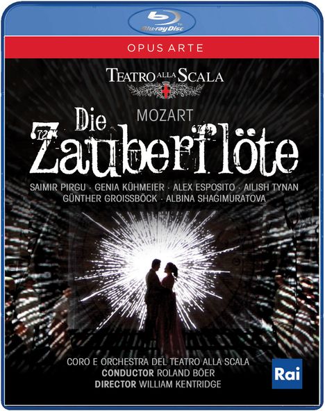 Wolfgang Amadeus Mozart (1756-1791): Die Zauberflöte, Blu-ray Disc