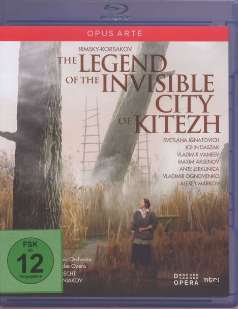 Nikolai Rimsky-Korssakoff (1844-1908): Die Legende der unsichtbaren Stadt Kitesh, Blu-ray Disc