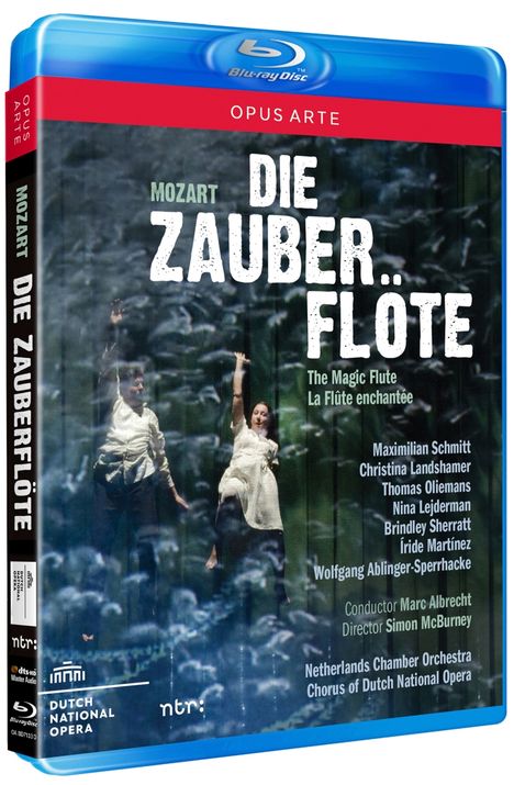 Wolfgang Amadeus Mozart (1756-1791): Die Zauberflöte, Blu-ray Disc