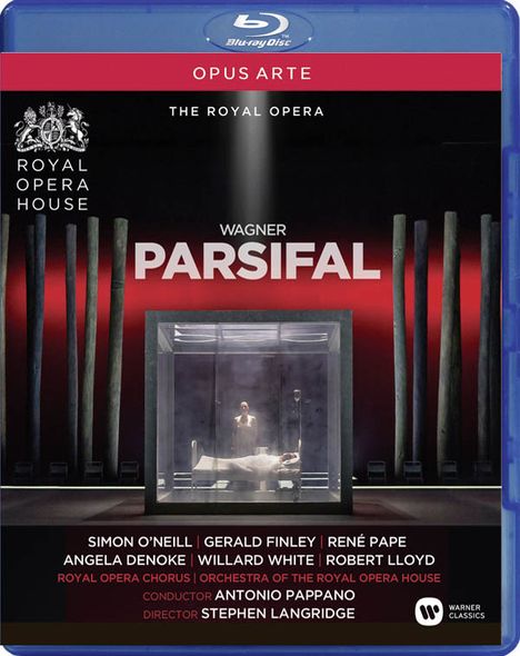 Richard Wagner (1813-1883): Parsifal, Blu-ray Disc